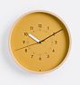 Lemnos SOSO Clock 10in Yellow