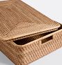 Rinna Rattan Lidded Baskets