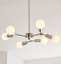 Salem 19" Bare-Bulb Chandelier