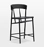 Open Box: Leon Counter Stool, Black Oak