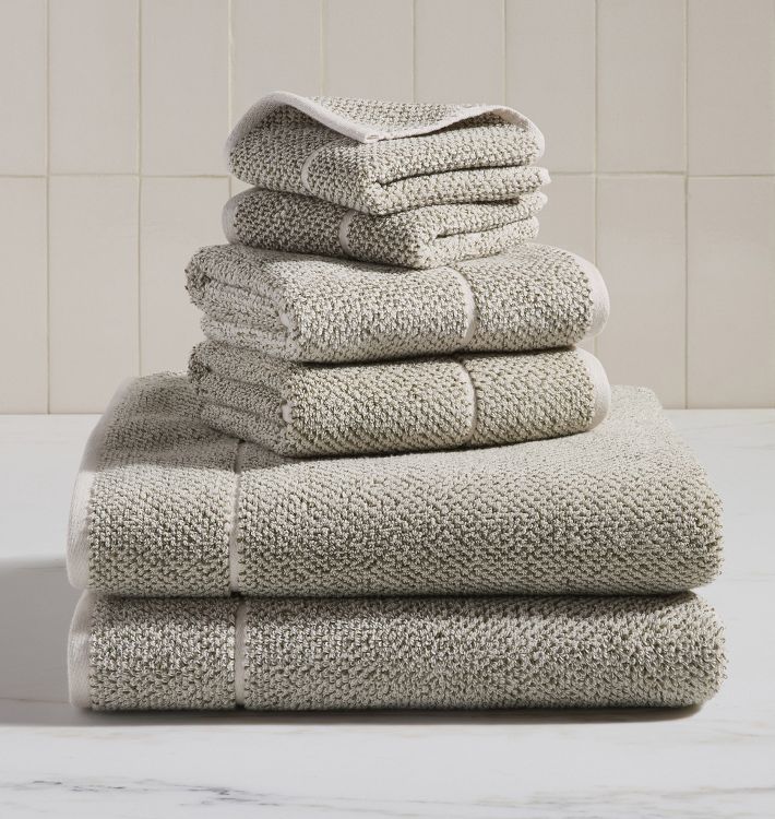 Organic Cotton Towel - FERN, Set of 6