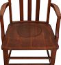 Vintage Slat Back Banker-Style Chair