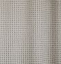 Dobby Woven Dot Shower Curtain