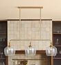 Theo Triple Linear Chandelier
