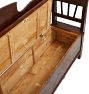 Vintage Gustavian Storage Bench