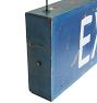 Vintage Steel EXIT Arrow Sign