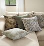 Selina Embroidered Linen Pillow Cover