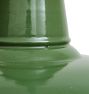 Vintage Enameled Industrial Pendant with Swivel Canopy