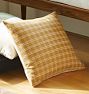 Plaid Silk Pillow Cover