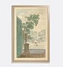 Design for a Hall Piece Framed Reproduction Wall Art Print 9"x13" by Dionys van Nijmegen