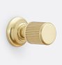 Asher Cabinet Knob, Aged Brass