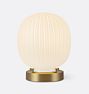 Cherise Table Lamp, 7" - Brushed Gold