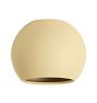 Uno 6" Ball Shade, Matte Buttercup