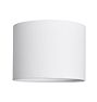 Rhone Fabric Drum Shade White