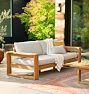 Polson Teak Outdoor Sofa