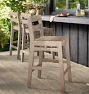 Ronde Teak Outdoor Bar Stool