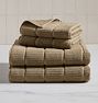 Channel Tile Organic Terry Cotton Towel, Set of 4