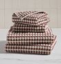 Dotted Terry Hydrocotton Organic Towel, Set of 4