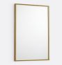 Rope Cast Brass Frame Mirror