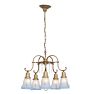 Vintage Classical Revival 5-Arm Chandelier