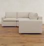 Roswell 3-Piece Arm Sofa With Wedge Corner