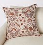 Selina Embroidered Linen Pillow Cover