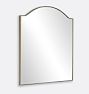 Open Box: Capri Metal Framed Mirror (38" x 40") - Antique Brass