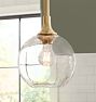 Poplar Pendant, Glass Shade