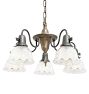 Vintage Classical Revival 5 Arm Chandelier