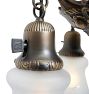 Vintage Classical Revival Chandelier 4 Light Aladdin Pan