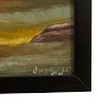 Vintage Painting of Seascape Framed