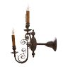 Vintage Pair Romance Revival Ornate Wall Sconces