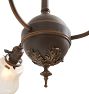 Vintage Victorian Chandelier 3 Arm electric