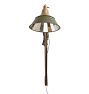 Vintage Industrial Wall-Mount Exam Light with Mirrored Parallax Shade