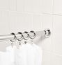 Modern Shower Curtain Rod and Brackets