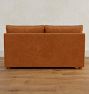 Roswell Leather Armless Sofa Sectional Component