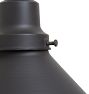 Vintage Industrial Pendant with Antiqued Steel Cone Shade