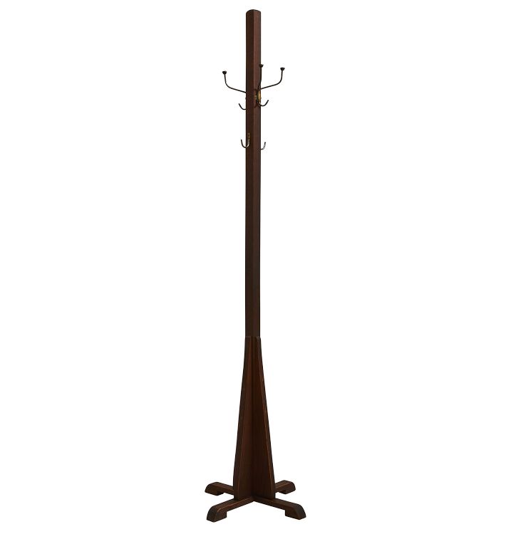 Vintage Craftsman Style Coat Hat Rack Hall Tree | Rejuvenation