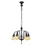 Vintage Romance Revival Chandelier 5 Arm