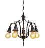 Vintage Romance Revival Chandelier 5 Arm