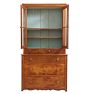 Vintage Traditional Cherry Wood Hutch