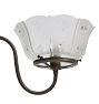 Vintage Victorian Chandelier 2 Arm Gas