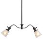 Vintage Victorian Chandelier Simple 2 Arm Electric