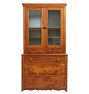 Vintage Traditional Cherry Wood Hutch