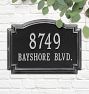 Brockman Personalized Address Plaque