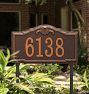 Holloway Personalized Address Plaque