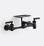 Open Box: Murray 6" Spout Wall Mount Utility Faucet With Soap Dish - Matte Black
