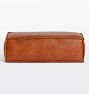 Grant Rectangular Leather Ottoman