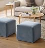 Britton 24" Square Ottoman