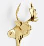 Animal Cast Brass Hook